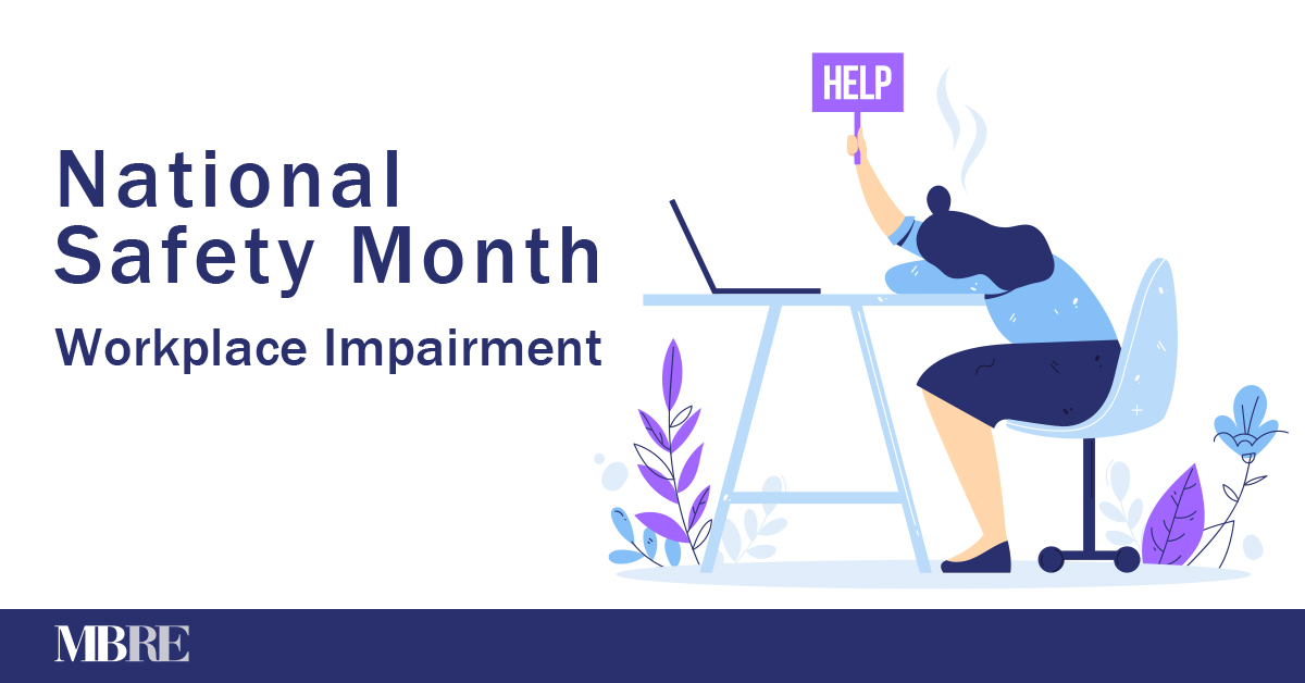 30WMonroe's tweet photo. Many assume workplace impairment can only be caused by substance use. Many things can cause a worker to be impaired, from mental distress to stress and fatigue.

Read about the expanded definition of impairment via the @NSCsafety: https://t.co/1ysB7jQedV #NationalSafetyMonth https://t.co/67VwG6SRYP