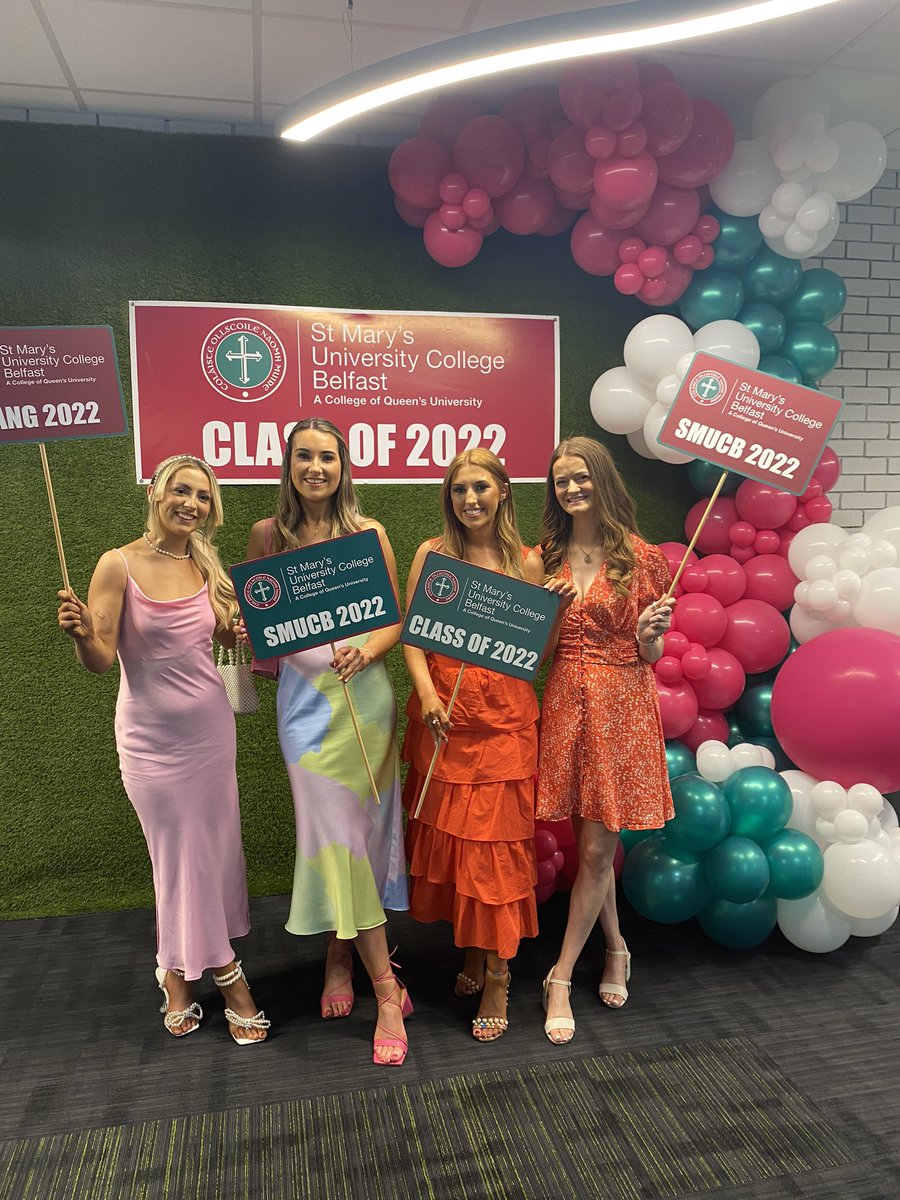 Today was a day to celebrate 🎉 &amp; take photos 📸. Congratulations to our final year students 🍾.
St Mary’s Commencement Ceremony 2022 #Classof2022