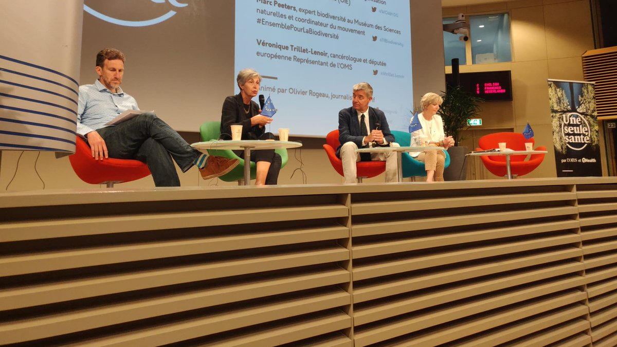 Emerging diseases can come from numerous factors such as urban expansion, human encroachment into previously isolated wildlife habitats and of course #climatechange.

All these increase the risk of disease spillovers between humans and animals. #UneSeuleSante