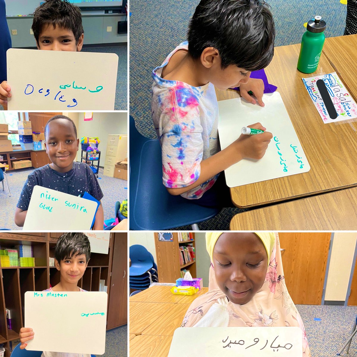 MrsMastenWLE's tweet photo. I cannot say enough of how much I enjoyed teaching this AMAZING group of multilingual and multicultural learners. Today we channeled our inner artist, shared about our home languages, and had a fabulous time! 👩🏾‍🎨🫶🏿🌍 #wearewayne #summerschool #blackisbeautiful @Adebimp25657753 https://t.co/TMN3EFTvKj