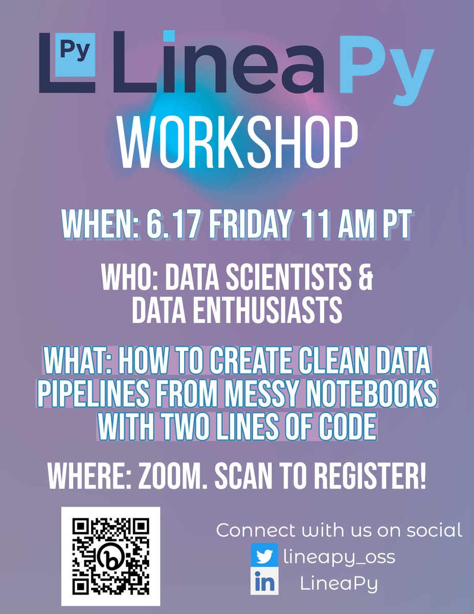 LineaPy tweet media
