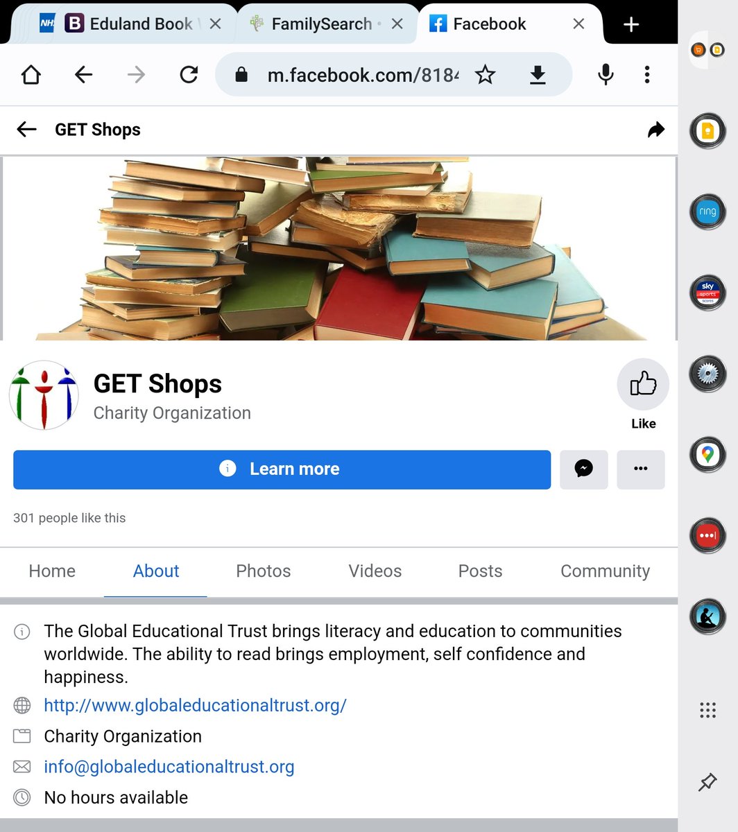 milesetherton's tweet photo. If you're not aware, and are an avid #reader check out the GETrust - a charity giving away free books - yes #freebooks to support literacy programmes and to stop them going to landfill - across the UK

Please RT #readingcommunity
#WritingCommunity
#books https://t.co/7B4sXX6P5g https://t.co/QPXZcU5ANi