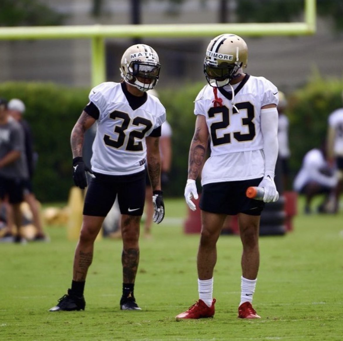 BarstoolNOLA's tweet photo. Our secondary is going to be so so so good https://t.co/3dosF58TGe