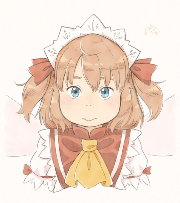 こないだのサニーミルクの絵、ホワイトブリムの位置おかしくね?って気になって夜しか眠れなかったので修正しました。 