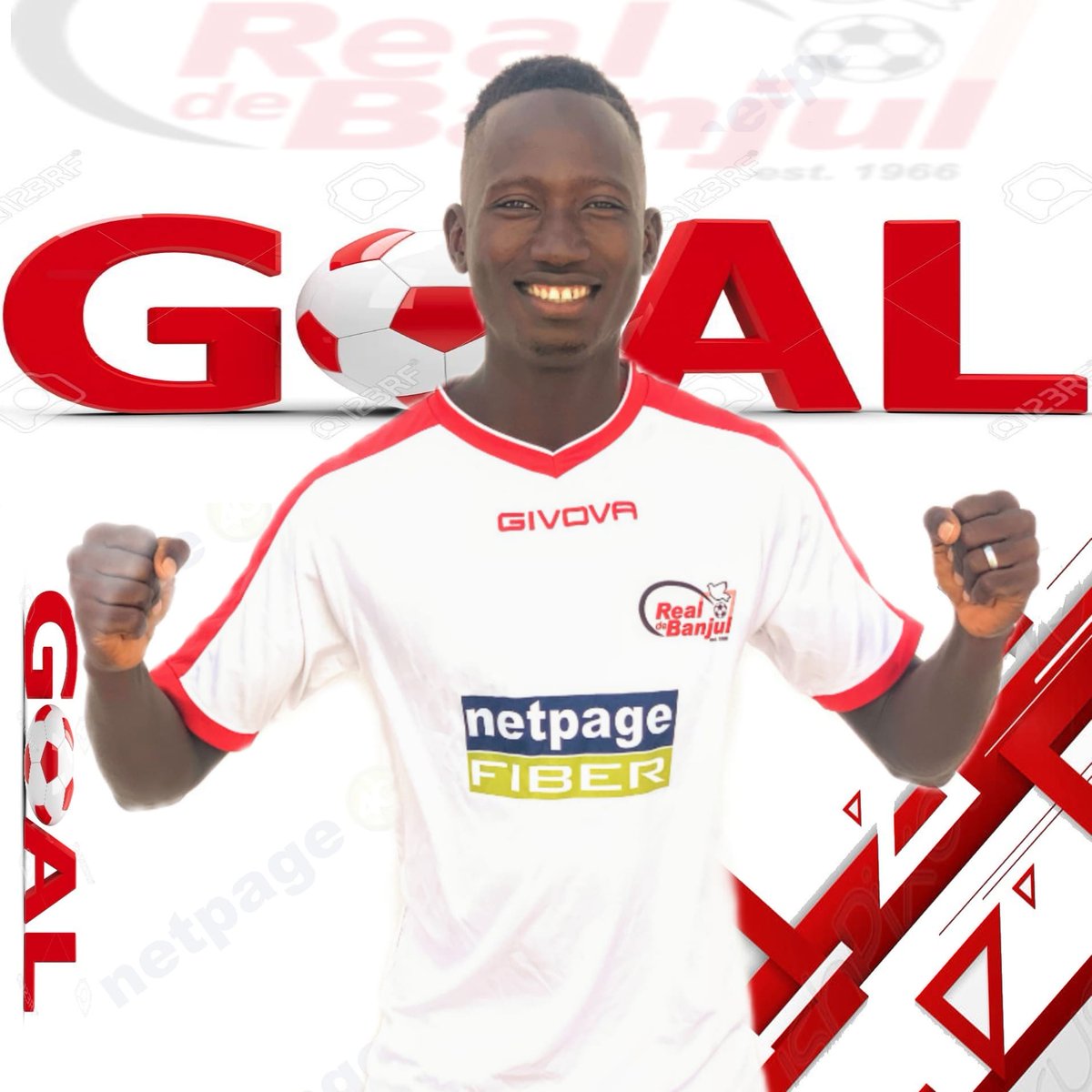 RealDeBanjulFC's tweet photo. 88' Lamin Badjie.
GPA 0 - 6 RDB
The winger joins the party.
#GPARDB #GFFLeague #MatchDay22 https://t.co/MekSfnGpmC