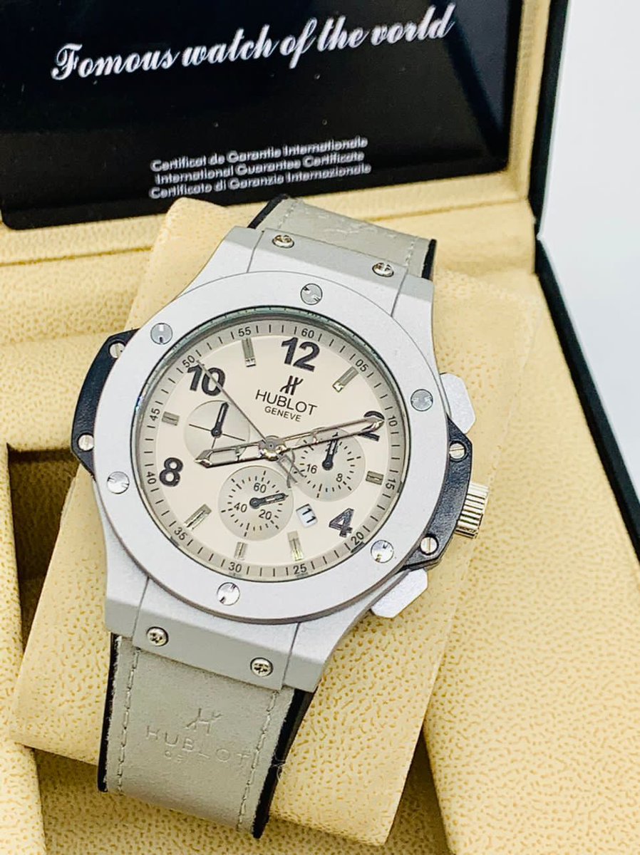 Yusrah_collect's tweet photo. Hublot Designer wristwatches Available and Affordable. 
Location:Kaduna
📞: 08069673730
Nation wide delivery 
#Kadunawristwatches
#wristwatcheshop 
#wristwatchestores
#Wristwatchesforsale
#Accessoriesforsale
#Accessoriesonline 
#Ibadan
#Cross
#Saint #Saskay
#Wike https://t.co/PEXZ1yJubp