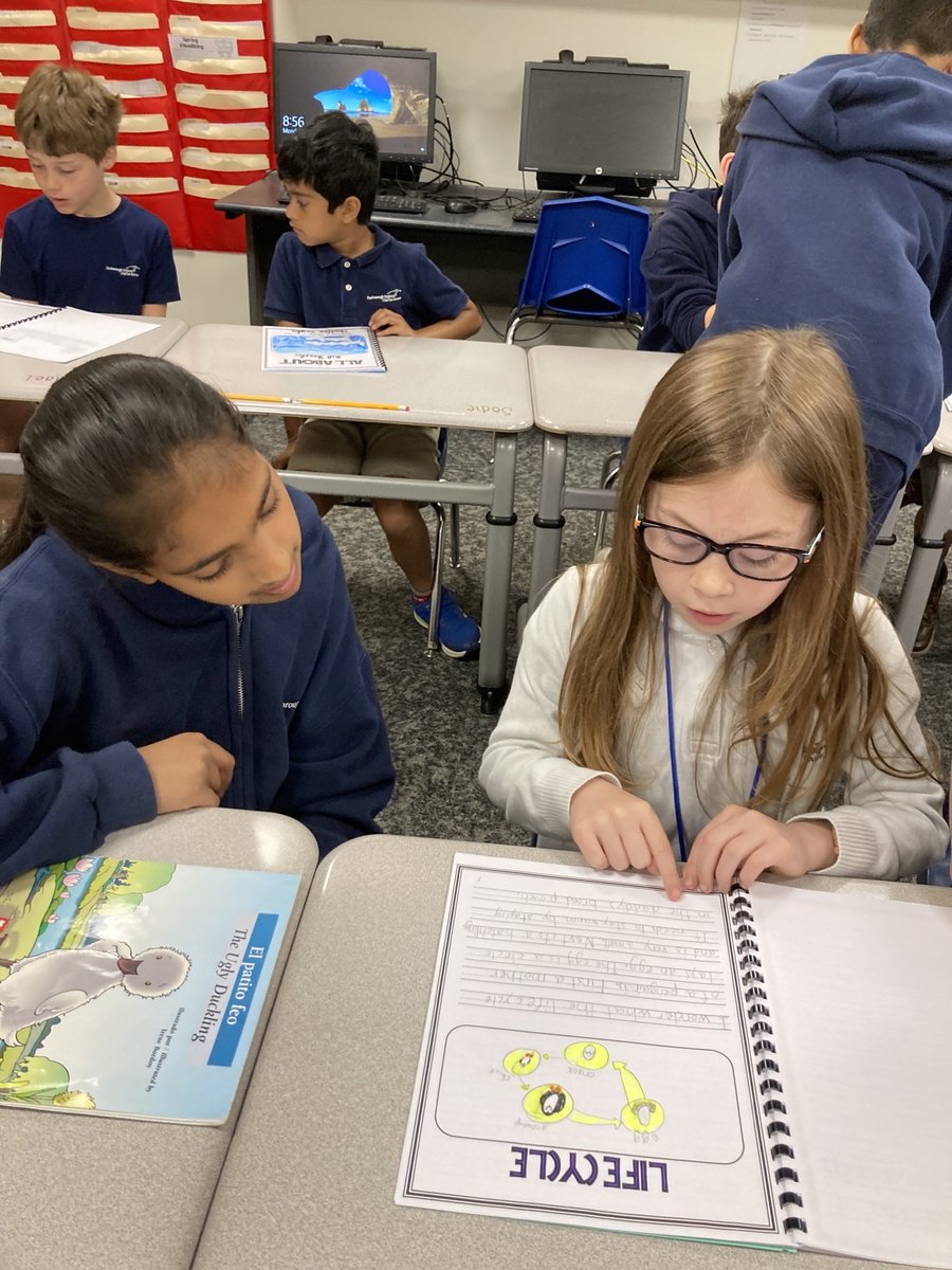 FoxboroughRCS's tweet photo. The students had a blast with reading buddies in our 5th grade workshop. The 2nd graders read their very own written and published books, and the fifth graders read the 2nd graders some classics.
#edthataddsup #WeAreFRCS #ENTER2LEARN #Exit2Lead https://t.co/FC93knnmey