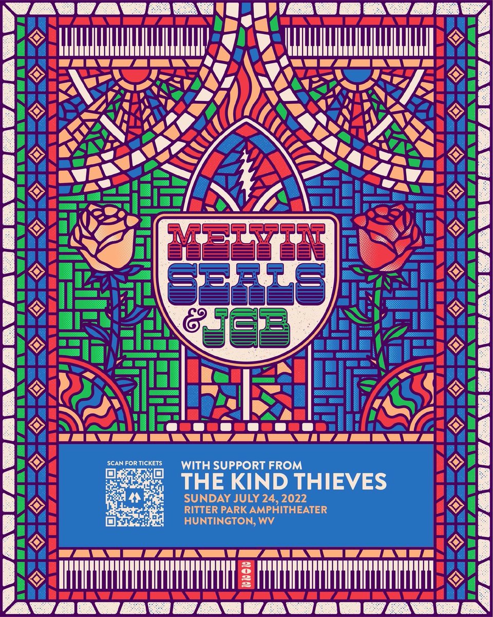 We are thrilled to announce that we are opening up for the incredible <a href="/MelvinSealsJGB/">Melvin Seals & JGB</a> next month at Ritter Park Amphitheater in Huntington, WV! 

Get your tickets and come rage with us! 🔥🤯🔥

🎟: eventbrite.com/e/melvin-seals…