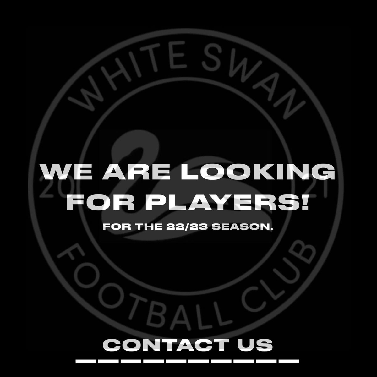 Don’t hesitate to drop us a DM if you are in driving distance of Wigan and looking for a football team! 

*Currently training on Tuesdays and Thursdays through pre-season.

🦢