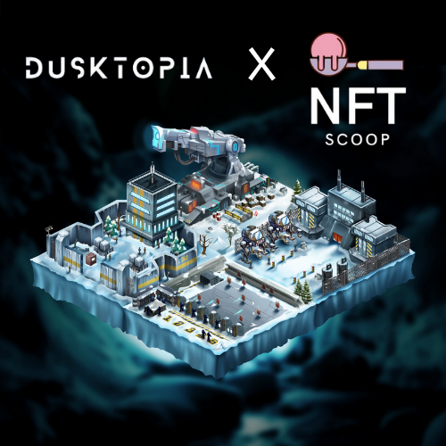 Triplescoop_'s tweet photo. NFTScoop x Dusktopia 🌆 

We've partnered with Dusktopia, a P2E cyberpunk world-building game, to give away ...

🌒2 x Dusktopia WL Spots🍦

To Enter:
🍦Follow @NFTScoop_  &amp; @DusktopiaNFT
🍦Like + RT
🍦Tag 3 Friends
🍦Subscribe to FREE newsletter 
https://t.co/nK57JiTvE4
⌛48h. https://t.co/pskZp4MPDt