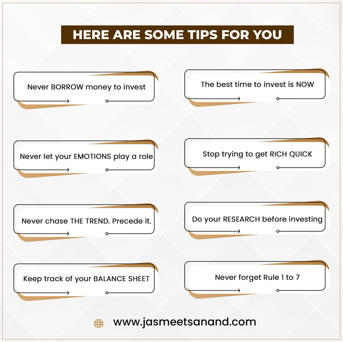 jsanand1975's tweet photo. We keep thinking and planning about what we can cut from our lists of things we need to spend money on in order to save some more.
#jasmeetsanand #finance #investing #invest #investment #firsttimeinvestor #simpletips #stocks #stockmarket #money #crypto #investor #growth https://t.co/ocl82nnRR0