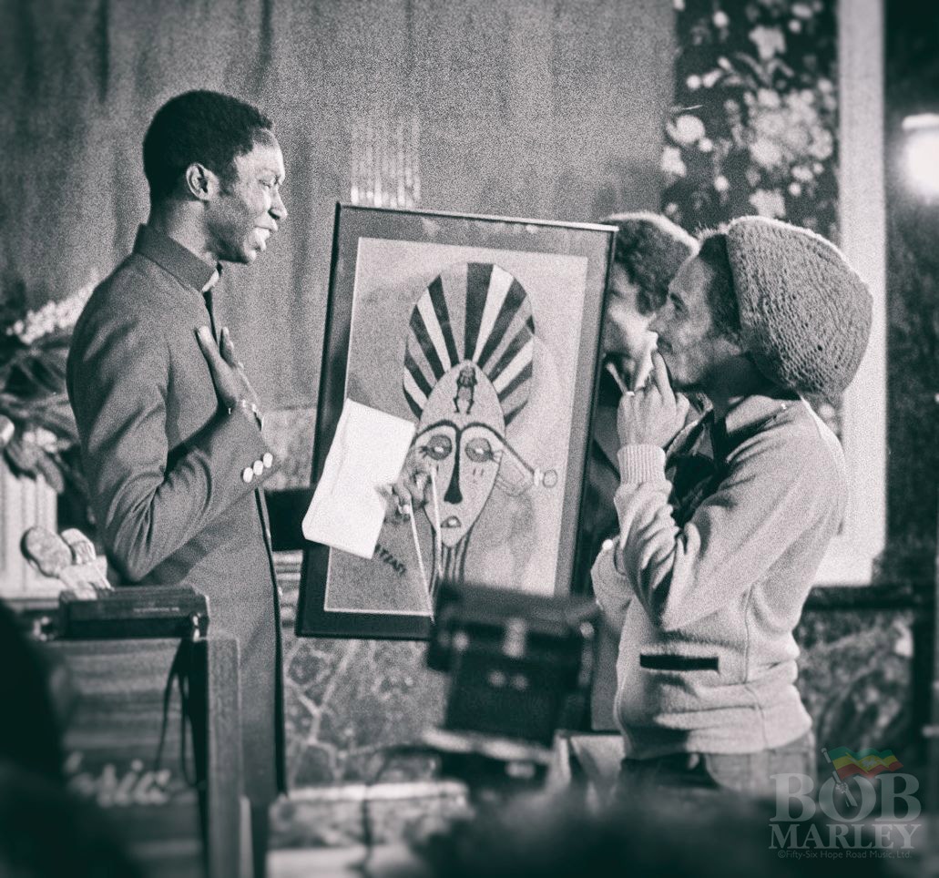 On this day 44 years ago, Bob Marley was awarded the @UnitedNations 🇺🇳 Peace Medal 🏅 after a moment that brought unity between Jamaica's🇯🇲  two major political parties, the JLP and the PNP at the One Love Peace Concert.