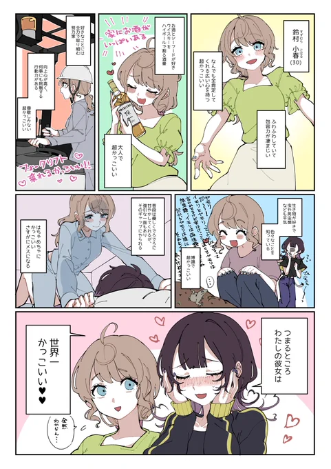 年上彼女との日常⑥

ギャップに弱い女です

#小春と湊
#創作百合
#エッセイ漫画 