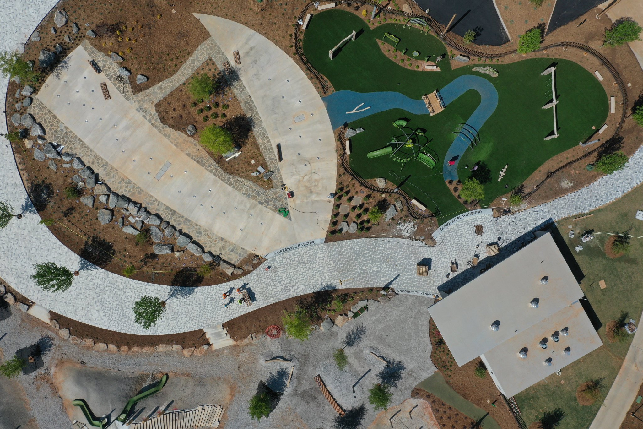 City of Greenville on Twitter "The Splash Pad at Unity Park is not