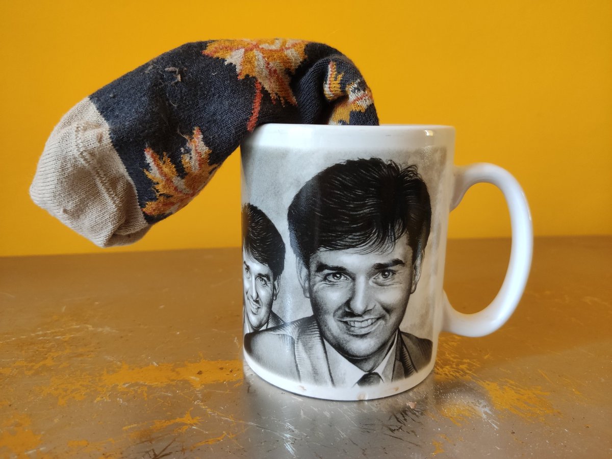 Analog_On's tweet photo. The tea sock of Daniel https://t.co/jpWSJ3nJj5