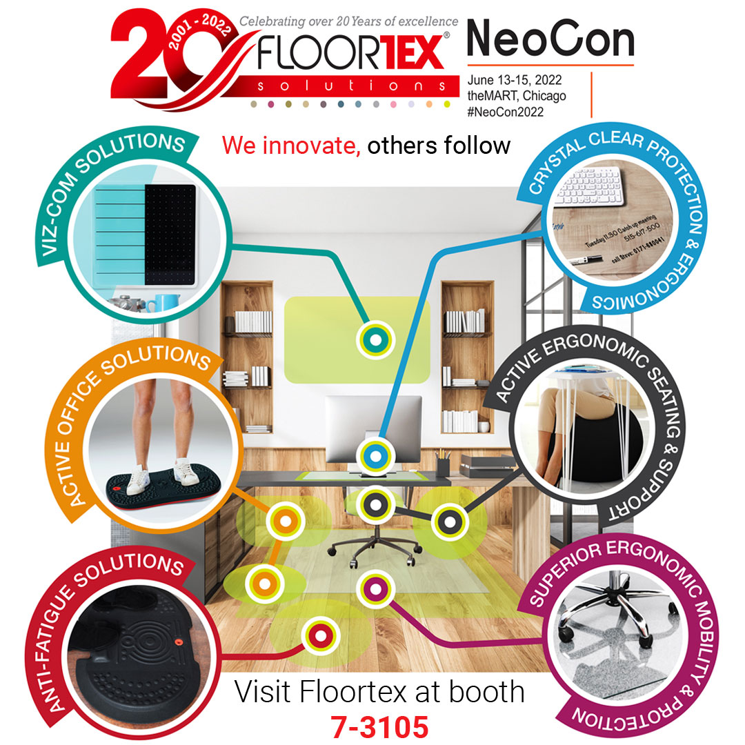 FloortexGlobal's tweet image. Day 3. Floortex have had an amazing 2 days at #NeoCon2022, booth 7-3105.
To find out more visit our website floortex.com/neocon, floortex.com/neocon-2022-sh… or drop us an email salessupport@floortexllc.com.
#neocon2022  #floortex