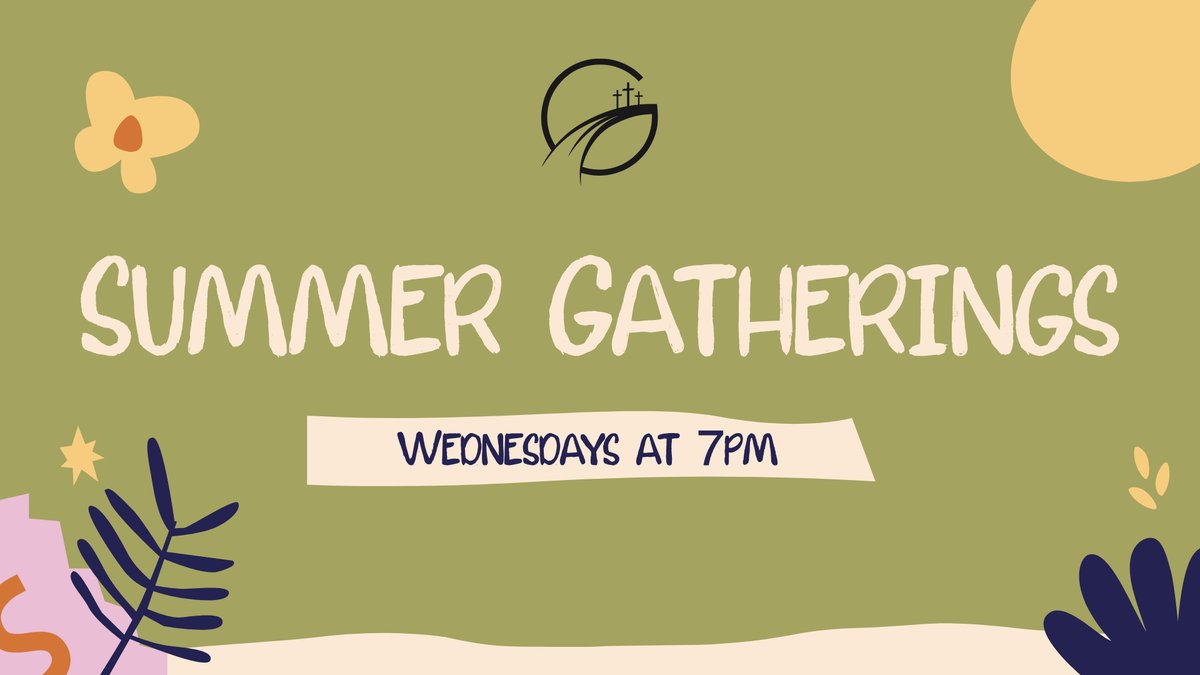 GracewayMLB's tweet photo. Reconnect this summer with our Life Groups ☀️
Faith Builders - parents with children 18 yrs. &amp; younger.
Legacy - parents with children 19 yrs. &amp; older.
Both groups will meet at different locations throughout the summer. Contact us for more information! https://t.co/E2OiuJE8i2