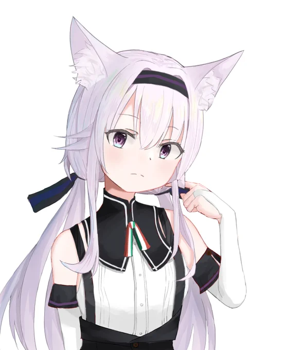 指で髪をクルクルして欲しい
#ピノの自由帳 