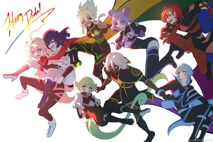 I've been putting all my effort into working on this project because of how much I love the characters and telling their story. My webcomic is #notasidehustle 