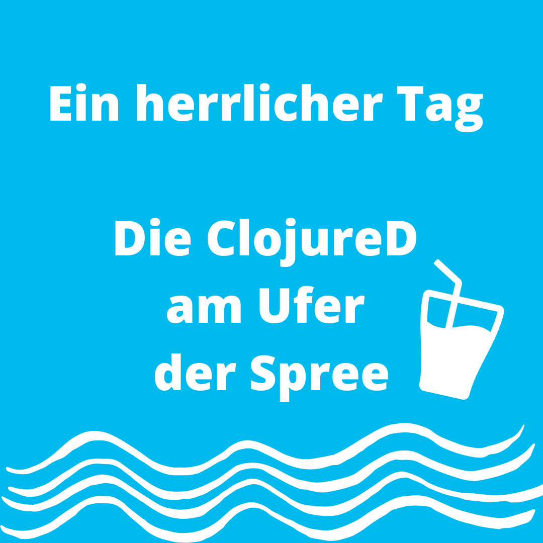 JustOnInvoicing's tweet image. Yes, was für ein Tag! Die ClojureD am Spreeufer in Berlin war herrlich und wir kommen mit viel Input zurück. Eine besondere Freude war es natürlich, die Gewinner unserer Verlosung persönlich kennenzulernen. @clojuredconf #clojureD #clojuredeveloper #clojuredevelopment #justontour