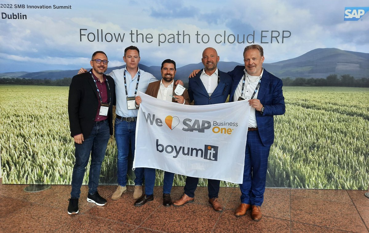 CodestoneGroup's tweet photo. Thrilled to be awarded PARTNER EXCELLENCE AWARD from @BoyumIT today at @LifeatSAP #SMBInnovationSummit in #Dublin! Thank you!
#smbsummit #sapbusinessone #sap https://t.co/fVPVv9DbkB