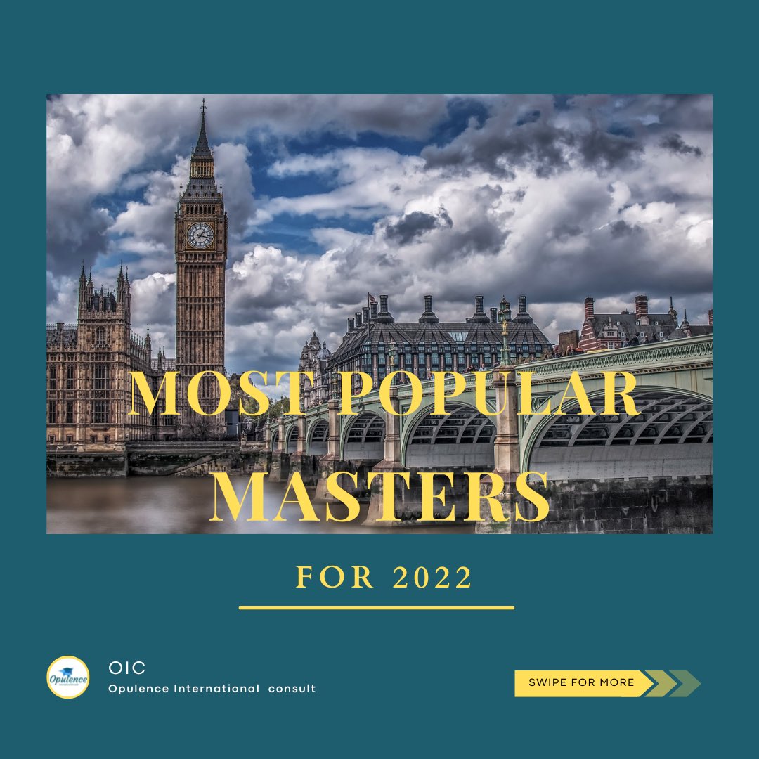 oiconsult's tweet image. Most popular masters in 2022