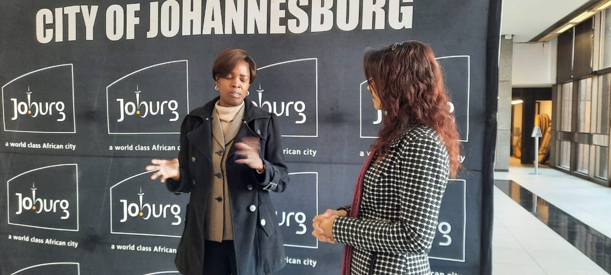 LeahK28's tweet photo. Joined the mayor @mphophalatse1 today at  adiplomatic event where we started work on developing a strong relationship between ourselves and cities across the globe in an effort to get @CityofJoburgZA to leverage off of global partnerships in the interest of her people. https://t.co/aF7O6CPtKa