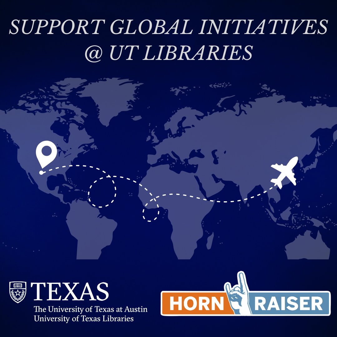 UTCREEES's tweet photo. We love our @utlibraries Global Studies Librarians!
Follow this link https://t.co/ozCKr7h9XL to meet the team, learn about their upcoming projects, &amp; donate to support their mission.
#UTLHornRaiser #UTLglobalinitiatives  #UTLibraries @UT_Hemispheres @UT_GDIL https://t.co/G8NxH8dQYQ