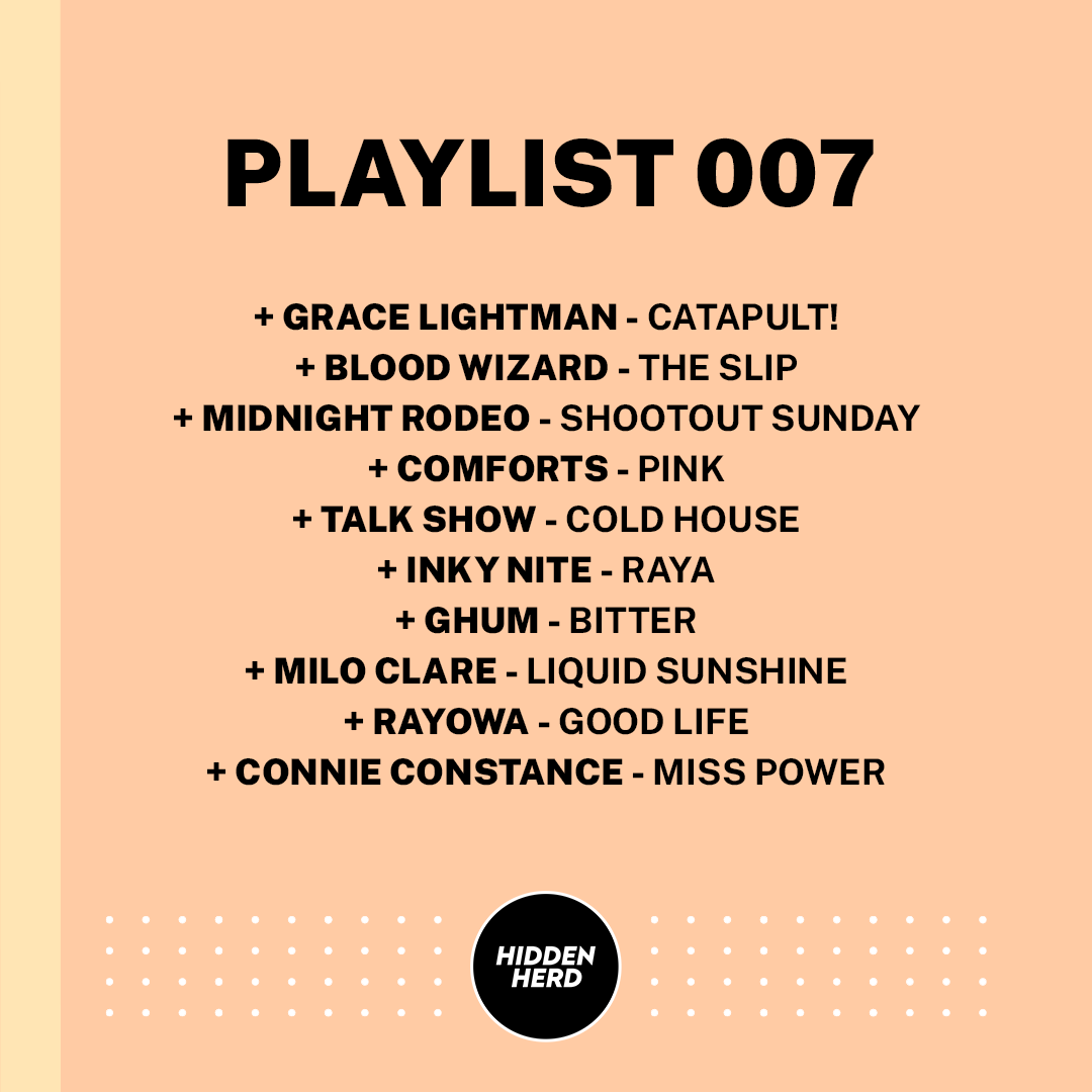 HiddenHerd's tweet photo. Loads more exciting emerging artists have just been added to our new music discovery playlist 🔥

Playlist 007 features @MidnightRodeoo @weareComforts @talkshowband @inkynite @ghumband @rayowalife @Itsconniesworld + more.

Like and listen on Spotify ➡️ https://t.co/h21LBh47hy https://t.co/WRQTcyq1Jb