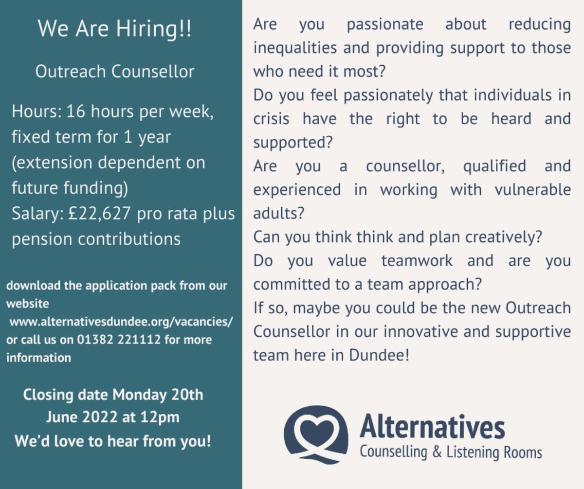 Alternatives Counselling & Listening Rooms tweet media