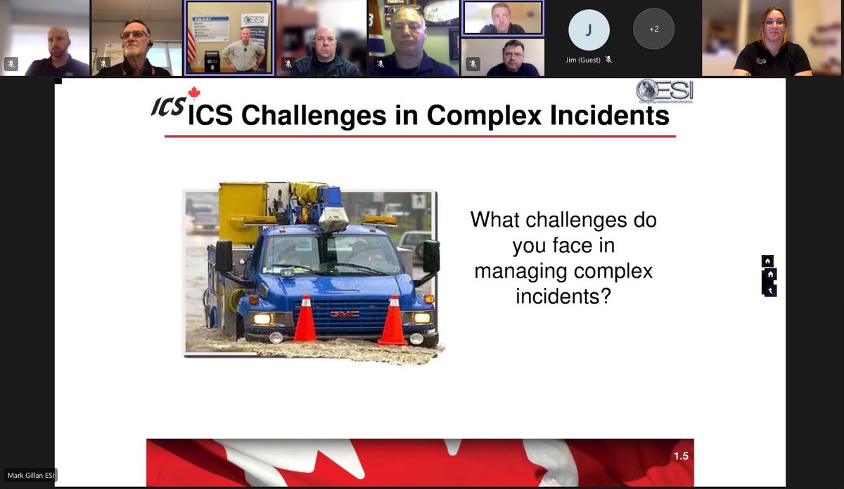 ESI_MG's tweet photo. Running the #incidentcommandsystem, I-400 to a group of #leaders from #princeedwardisland, #newbrunswick, #ontario, and #grandcounciltreaty3. These leaders and #professionals are working towards keep our communities #secureresilientcompetitive. https://t.co/IMYkYhNWOh