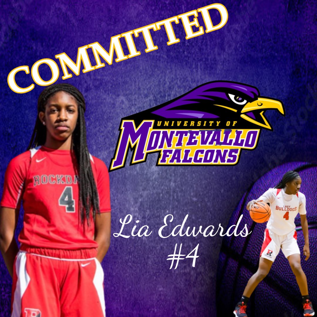 LiaEdwards2023's tweet photo. 100% COMMITTED 🟣🟡@UMFalcons @coachvanatta @MontevalloWBB @RCHSLadyBulldog @RCHSBulldogs @Jarrett_PRO @teamH2Oelite @RNC_Sports @seanshermanball @_A_Smith @Thedaonbball @LilyDSATraining @CoachO_UM @Coachmikewill23 @IAmWillieRoy @KyleSandy355 https://t.co/wSy9XmvXmn