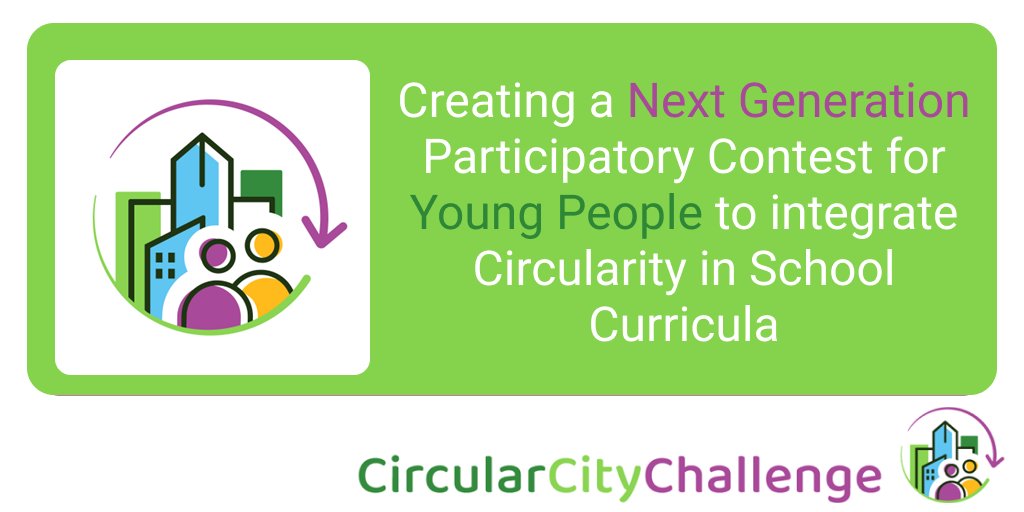 Hello World! 
The <a href="/JPIUrbanEurope/">JPI Urban Europe</a> funded project CircularCityChallenge enters the stage!

We will combat #climatechange and create a #sustainable future by giving #teenagers a voice!
Stay tuned for updates!
