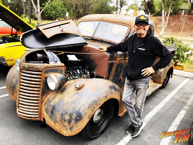 fireballtim's tweet photo. Scotty MacGregor and his wickedly cool RAT TRUCK...

#fireballtim #customcar #customcars #musclecar #kustoms #kustomcars #carshow #carshows #classicars #vintagecars #musclecars #classiccar #ratrod #ratrods #hotrod #hotrods https://t.co/L0x9T0c0WO