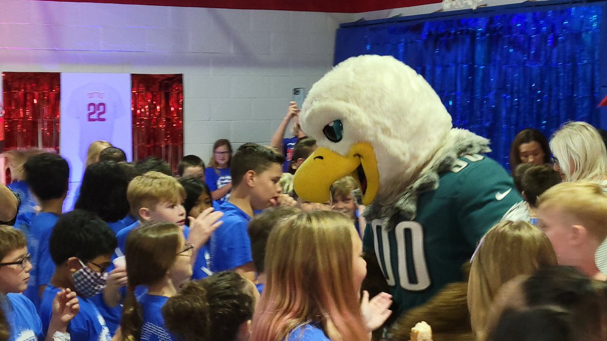Swoop! There he was...at Pearl Buck's 4th grade celebration!!