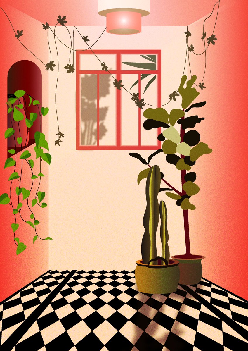 🌿Just mint: GREEN ROOM, a special place for my Art Deco Collection🪴

5/5,  as always.🍃
#objkt #CleanNFT