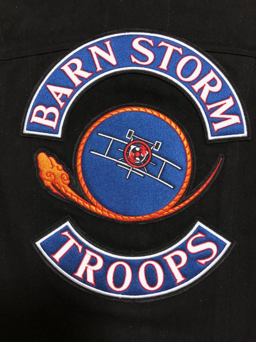 バーンストームトゥルップス 「BST」ロゴ ステッカー キリン 東本昌平 RIDE