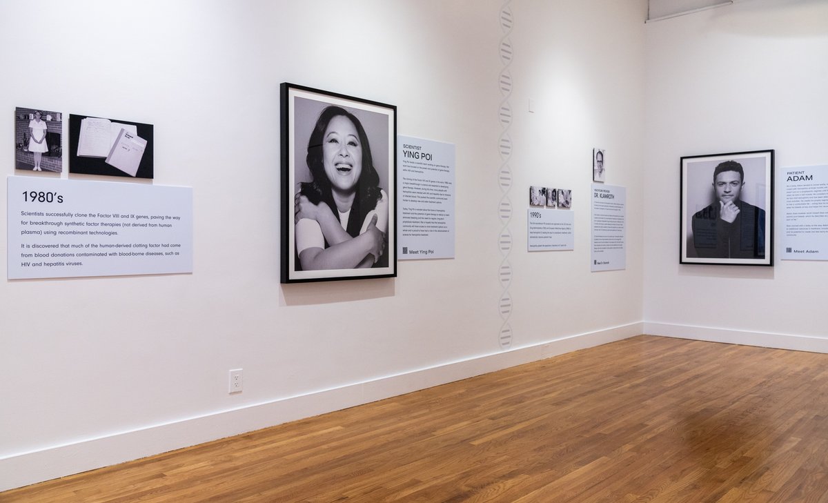 uniQure_NV's tweet photo. The powerful #PortraitsOfProgress exhibition captures the stories of people living with #hemophilia, as well as of caregivers and professionals such as researcher Ying Poi Liu, through the lens of famed photographer
@rankinphoto. Learn more at https://t.co/rp0r6djyrZ. https://t.co/GtXdMT0BrG
