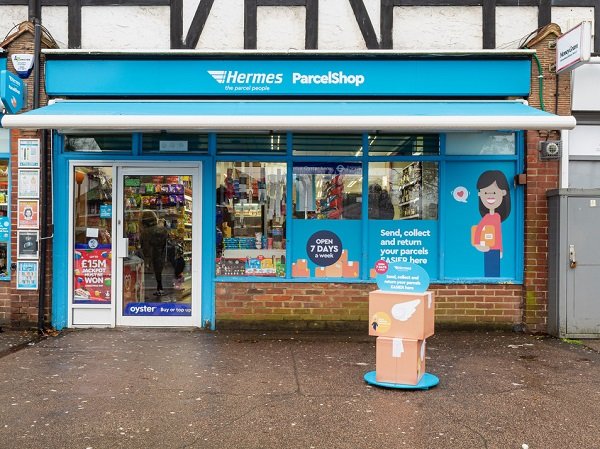 With over 200 independent sites across the UK, visit your nearest Hermes Parcelshop now 👍