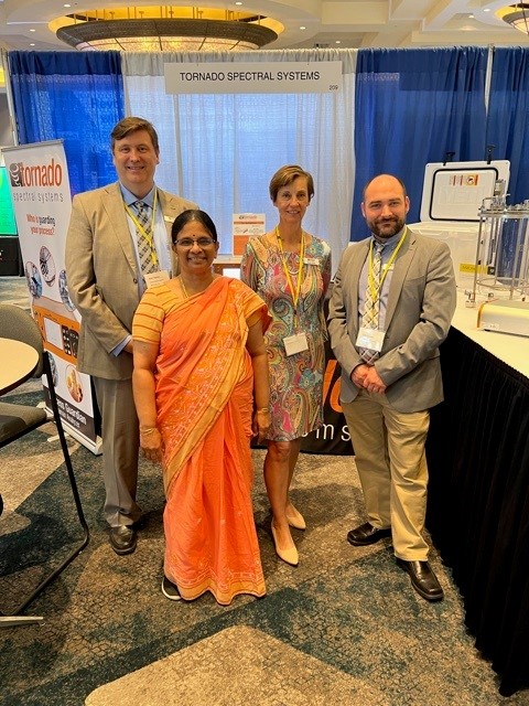 It's the last day of #IFPAC2022. We've had a great time speaking with people, presenting and meeting our distributor based in India, Apara Analyticals

Don't miss the chance to speak with our product experts today at Booth 209.

#IFPAC #sciencetradeshow #tornadospectralsystems