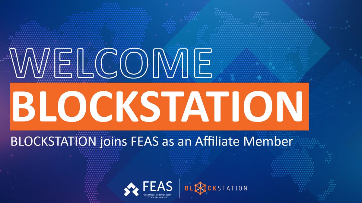 Welcome new FEAS Affiliate Member - Blockstation! 

We congratulate Blockstaion for becoming FEAS Affilaite Member, and also congratulate FEAS current members for this good news.

More: lnkd.in/eZ2X9uXJ

#FEAS #FEASMember #NewMember #AffiliateMember