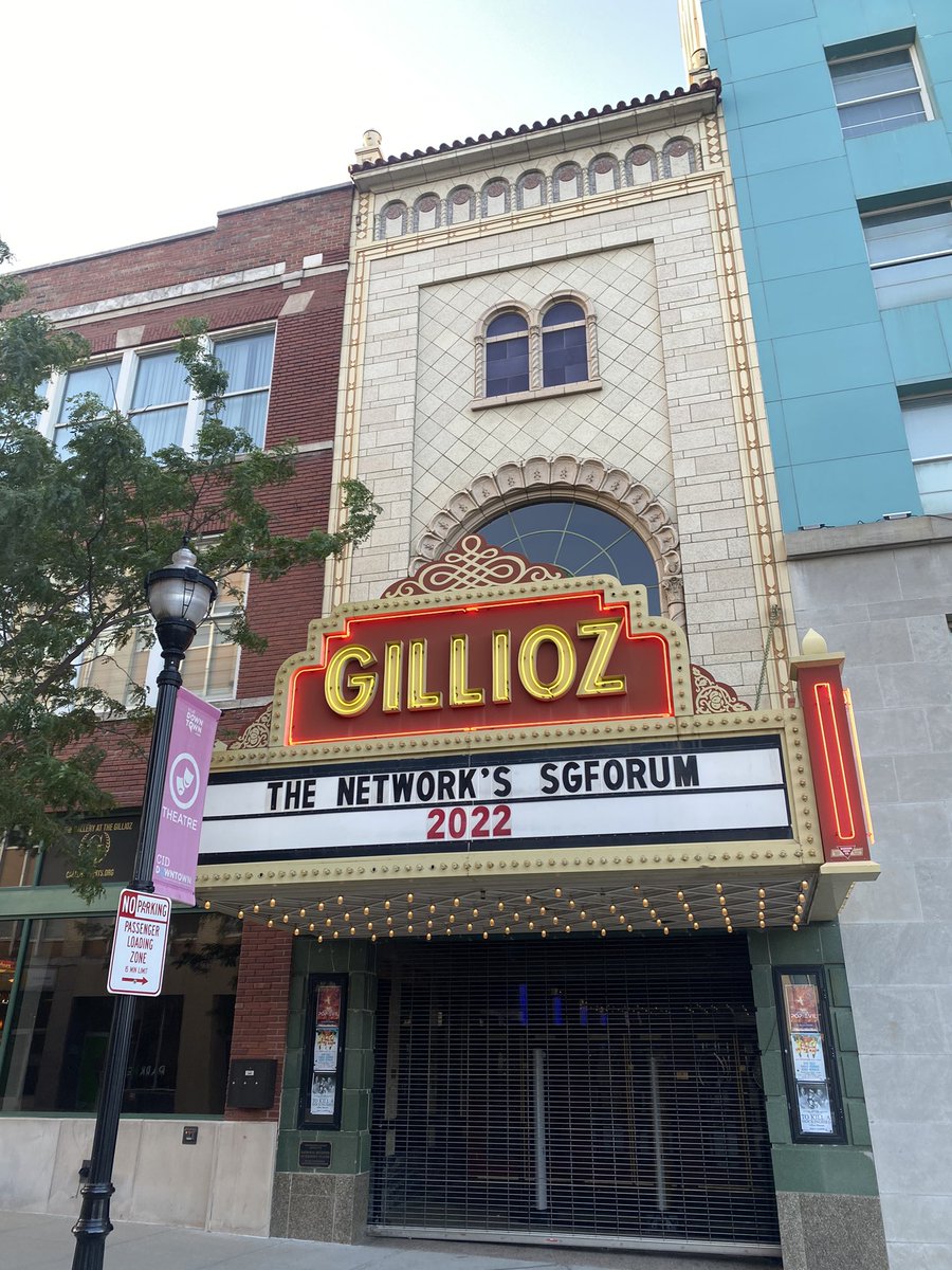 AJExner's tweet photo. Alright @SGFTheNetwork, the @gillioztheatre is ready for us, the question is are YOU ready for Friday! #almostthere #SGFforum https://t.co/f6Gx8LiHg5