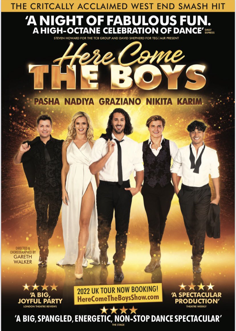 Opening night! Have a good one! <a href="/PashaKovalev/">Pasha Kovalev</a> <a href="/GrazianoDiPrima/">Graziano Di Prima</a> <a href="/giadalini/">Giada Lini</a> and everyone on the show! @OliviaBellMgt