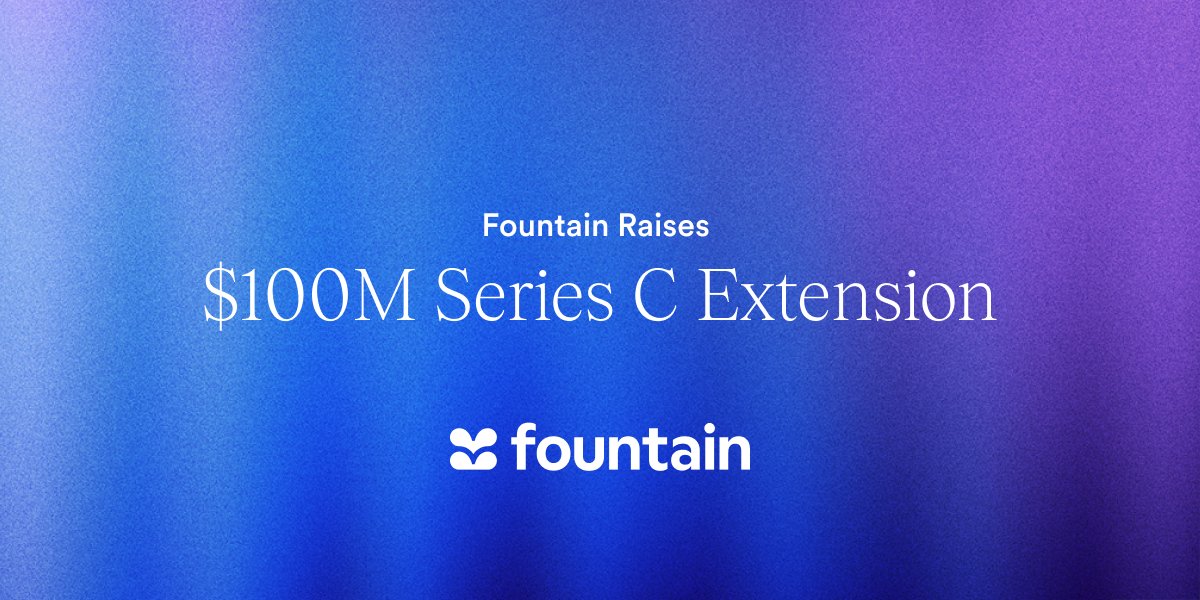 Sean Behr (@seanbehr) on Twitter photo I am thrilled to announce that <a href="/Fountain_Inc/">Fountain | Frontline Workforce Management Platform</a> has raised $100 million in extended Series C funding! Led by <a href="/BCapitalGroup/">B Capital</a>, this round of funding will power our international growth. Learn more here: ow.ly/eKTA50Jxzqt I am thrilled to announce that <a href="/Fountain_Inc/">Fountain | Frontline Workforce Management Platform</a> has raised $100 million in extended Series C funding! Led by <a href="/BCapitalGroup/">B Capital</a>, this round of funding will power our international growth. Learn more here: ow.ly/eKTA50Jxzqt