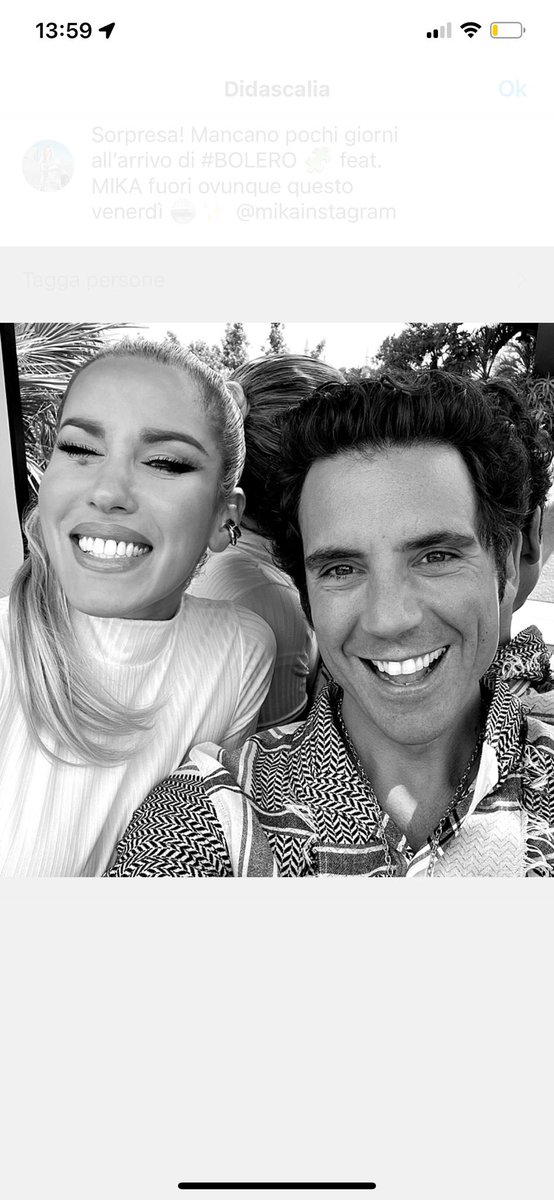 BABYKMUSIC's tweet image. Orgogliossima di poter dire che mancano pochi giorni all’arrivo di #BOLERO 🧩 feat. MIKA fuori ovunque questo venerdì 🪩✨ @mikasounds
