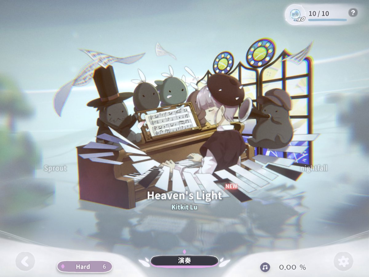 Eri9615's tweet photo. Heaven's Light [全難易度] 初理論値
#DEEMO2 #KitkitLu #Rayark https://t.co/UWHfJJkyjw