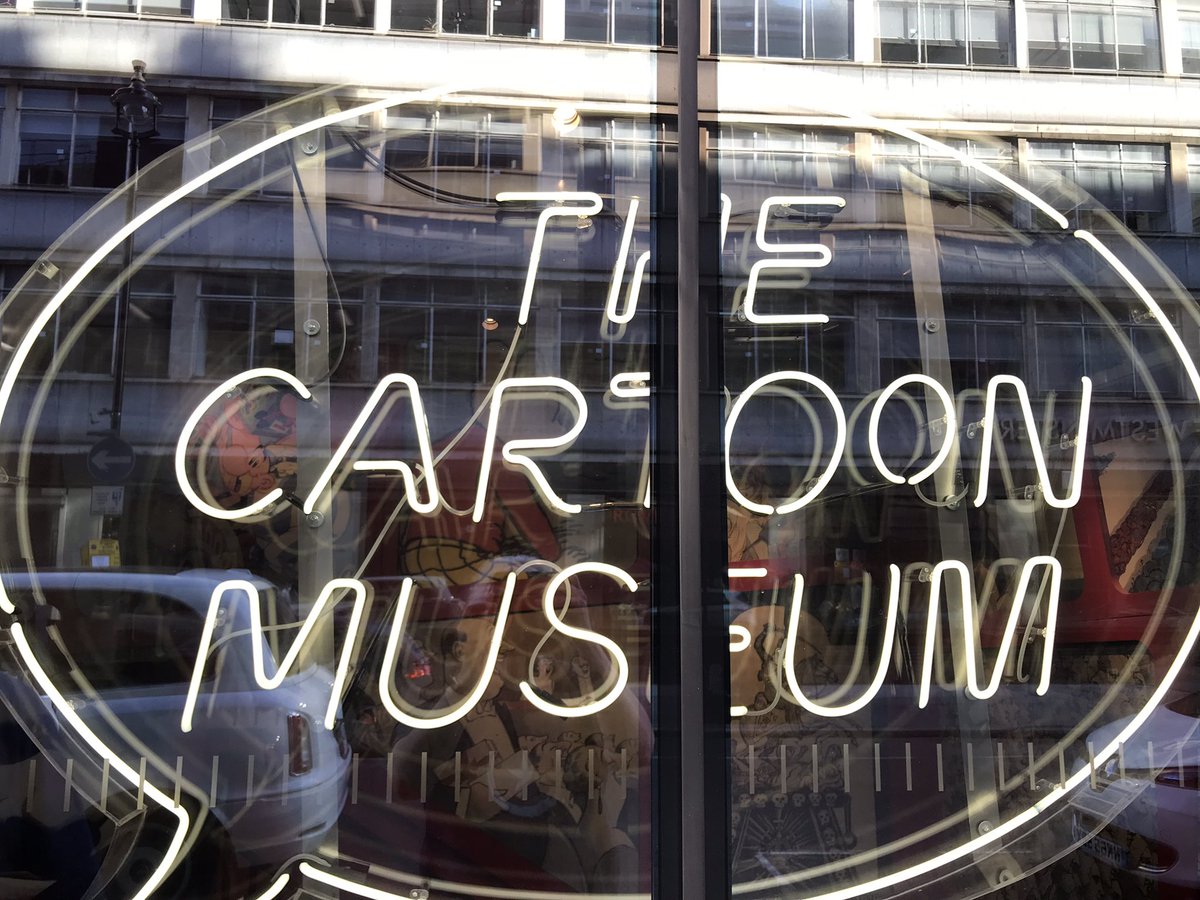 AndrewDonkin's tweet photo. Lovely to be back at the Cartoon Museum last night for the opening of the fab new #LutherArkwright exhibition celebrating 50 years of @bryan_talbot’s universe jumping cosmic creation.  #comics #graphicnovels #bryantalbot https://t.co/vqeh9d6IGq