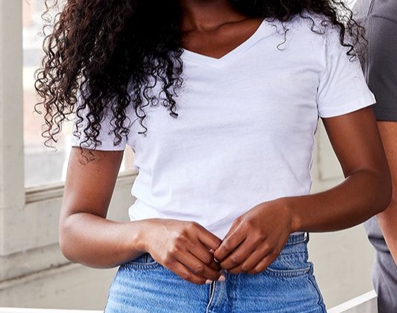 Women's tru-fit v-neck by Smartblanks 
smartblanks.com

#wholesaleapparel #wholesaleclothing