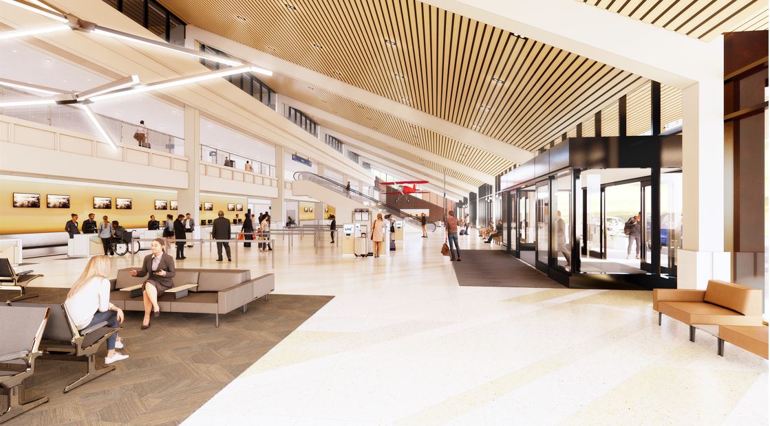 LNKairport's tweet photo. Updated LNKNext Terminal Project lobby rendering π€©
Rendering: Alliiance
#FlyLNK #LNKNEXT https://t.co/1hgvAJ0925