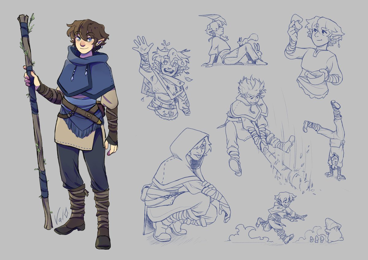 stuff_val's tweet photo. [ OC - TTRPG ] Valandil Rocheteuil ~ Druid Half-Efl

#digitalart #ttrpg https://t.co/B48uVwZtGQ